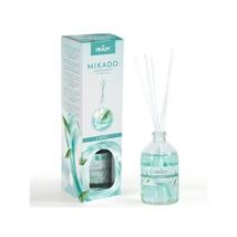 Prady ambientador mikado limpio - frasco de cristal 100ml y varitas difusoras