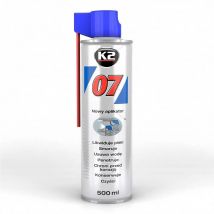 K2 Premium multifunktionsöl 500 ml, Aerosol, schmieren multifunción, gleitöl, tornillos Resolver, protección contra la corrosión, anticorrosión, cable de encendido, 7 Especial Medio en una lata, 500