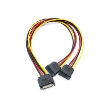 Nanocable Cable Alimentación SATA Duplicador Conector 2 SATA Hembra