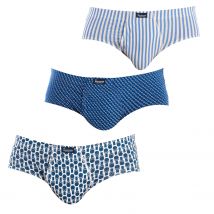 Abanderado-Pack-3 Slips para Hombre Estampados Esenciales con Abertura A0090