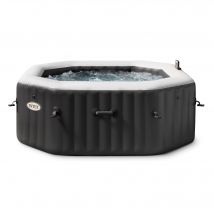 Spa hinchable octogonal con burbujas y jets 795 litros INTEX