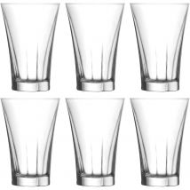 LAV Set 6 Vasos Refresco Truva 350cc Lav - Pack de 6