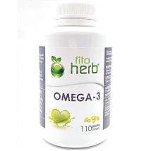 Fito Herb Omega-3 110 Perlas - Suplemento Natural para una Saludable Hierbas y Medicina Tradicional