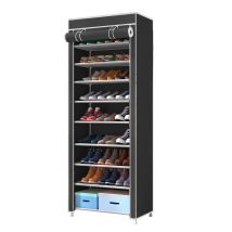 Armario Zapatero Tela con Puerta Nyana Home 160x30x60 Cm - Organizador de Zapatos 27 Pares