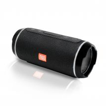 T&G Altavoz Bluetooth inalámbrico TG116, altavoz de bluetooth con graves, compatible, USB, resistente al agua, para exteriores, c ompatible con AUX, TF, Radio FM, Subwoofer Altavoz portatil