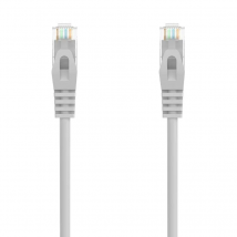 Cable de red rj45 awg24 utp aisens a145-0554 cat.6a/ lszh/ 1.5m/ gris