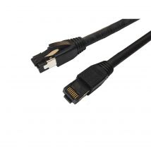 Microconnect Cable de Red Cat8.1 S/FTP 10m Negro LSZH de Alta Velocidad
