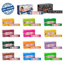 Satya Incienso Original Series 12 Cajitas - Variedades de Fragancias para Aromaterapia y Hogar