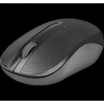 Defender hit mice mm-495 RF optic black 1600dpi - Wireless gaming mouse with 1600 DPI resolution, USB interface, ambidextrous design, and compatible with Windows and Mac OS, perfect for universal use.