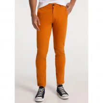 SIX VALVES - Pantalón Chino Saten Slim Fit - Tallaje en Pulgadas- Tallaje en Pulgadas
