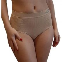 Bragas Licra Sin Costuras Lote 12 Color Carne Talle Alto Mujer STV International