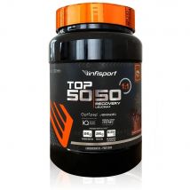 TOP 50/50 RECOVERY (1.2 KG) CHOCOLATE - Infisport / Recuperación óptima  Con sales minerales  Con proteína