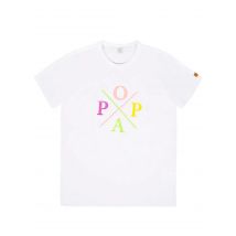 Popa Camiseta Jeanne de Algodón con Logo Bordado en Colores - Básico para Combinar Cualquier Look