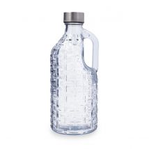 QUID CALYPSO Botella Mesa Vidrio Con Tapón 1L Transparente