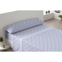 Juego de Sábanas Pirineo Color Aleatorio Cama105, 135, 150. Gris, Rosa, Celeste Suaves, Calentitas. Máxima Calidad. Invierno. Termales. 3 piezas.