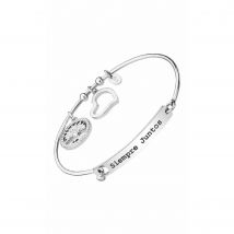 Pulsera Lotus style Siempre juntos acero inoxidable