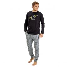 Munich-Pijama de Invierno Manga Larga Cuello Redondo MU1 para Hombre