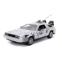 Regreso al futuro vehículo diecast 1/24 máquina del tiempo escarcha