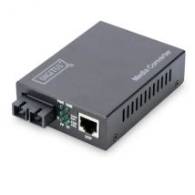 Digitus By Assmann Convertidor de Medios Profesional Ethernet Rápido RJ45 a SC Multimodo 2km