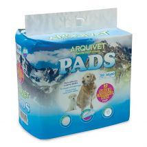 Empapadores para Perro 60x60 cm, Pack Ahorro de 50 unidades, Arquivet, Empapador para Perros Adultos y Cachorros