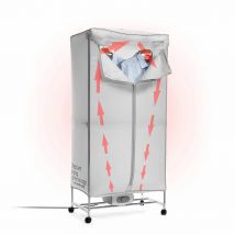 InnovaGoods® Secadora de ropa portátil, Capacidad 15Kg, Temporizador 30-180 min, Temperatura máx.