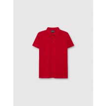 Polo básico de manga corta en tejido de algodón y corte regular INSIDE