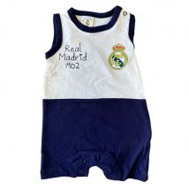 Pijama Corto Real Madrid 73780 Azul Bebé - Oficial y Original