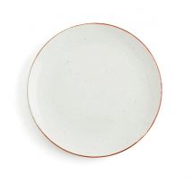Ariane Terra Plato Llano Porcelana 29cm Beige Reforzado Profesional Alta Calidad