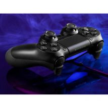 Tracer trajoy46852 gamepad for PC, Playstation 3, and Playstation 4 with 1.5m USB wired connection, 16 buttons, and analog/digital control in black, featuring vibration support for an enhanced gaming