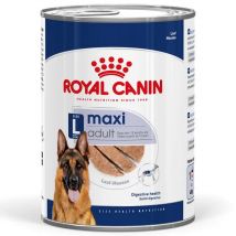 12 latas x 410 g - Royal Canin Maxi Adult Paté lata para perros