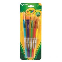 Crayola pack de 5 pinceles surtidos diferentes medidas