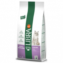 Libra Adult Sterilized Pienso Con Pollo Para Gatos 12 Kg