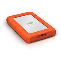 Lacie Disco Duro Externo Portátil Rugged Mini USB 3.0 2TB Resistente a Golpes para PC y Mac con 2 Años de Servicio de Rescate