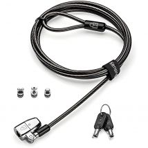 Kensington Candado con Llave Clicksafe 2.0 para Portátiles - Negro