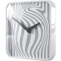 Sigel WU120 Reloj de diseño Artetempus ® , opta, 35x35x4,5 cm, blanco