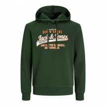 Jack & Jones hombre Sudadera con Capucha Mod New SS24/25 JJELOGO Moda Casual Informal Otoño Invierno