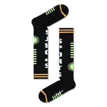 Happy Socks Calcetines Deportivos Sports Knee High Talla 41-46 - Suave Tejido Deportivo