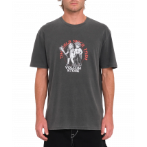 Camiseta de manga corta Volcom Trouble Couple Pw - Black