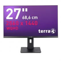 Wortmann AG TERRA 3030223 pantalla para PC 68,6 cm (27") 2560 x 1440 Pixeles Wide Quad HD LCD Negro