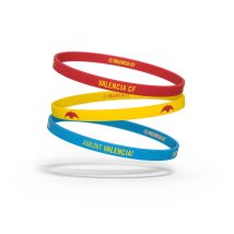 Valencia CF Pulsera Oficial de Silicona – Tallas para Hombre, Mujer y Niño – Regalo ideal para Fans del Valencia