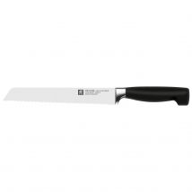 Zwilling Twin Four Star II Cuchillo de Pan, Acero Inoxidable, 20 cm
