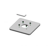 Ergonomic Solutions 150x150mm Baseplate 5mm - Black, W125971694 (Black)