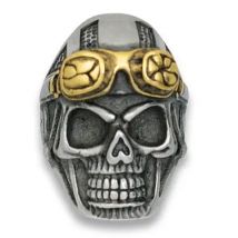 Anillo de Venganza de Calavera Barbárica. camiseta-22