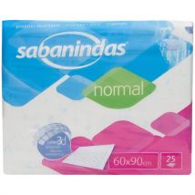 Sabanindas Normal 60X90 25Uds