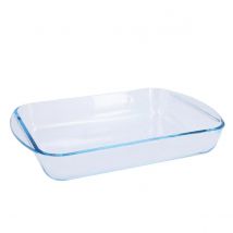 Pyrex Fuente Rectangular con Asas 35x23cm Resistente a Rayaduras
