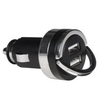 Velleman Cargador de Coche con Doble Conexión USB - 5V 4.2A - Tecnología IC