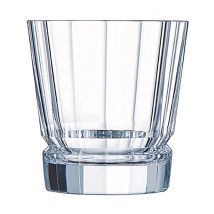 Cristal D'arques - Set 6 Vasos Bajos Macassar 32CL Vidrio Transparente - Fabricado en Francia