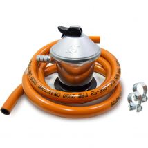 FA Kit Regulador Gas Butano + Goma 1.5m + Abrazaderas