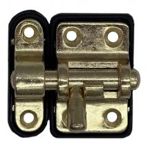 PASADOR REFORZADO BASE PLÁSTICA 20 mm DORADO