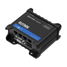 Teltonika rut906 industrial router 4g lte cat.4, wifi, dual sim, 1x wan, 3x lan, ip30